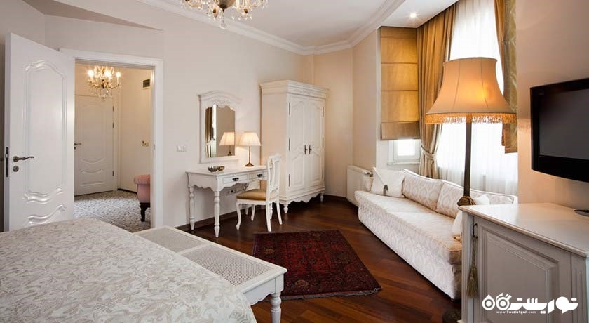 محوطه نشیمن سوئیت هتل	